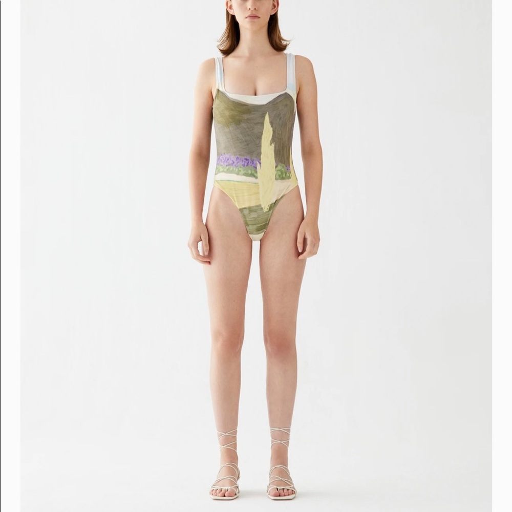 Loolios open back one-piece swimsuit La Promenade